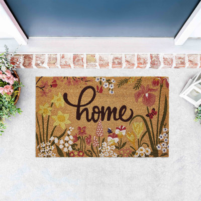  Paillasson extérieur en fibre de coco 18 po x 30 po Home Home Home
