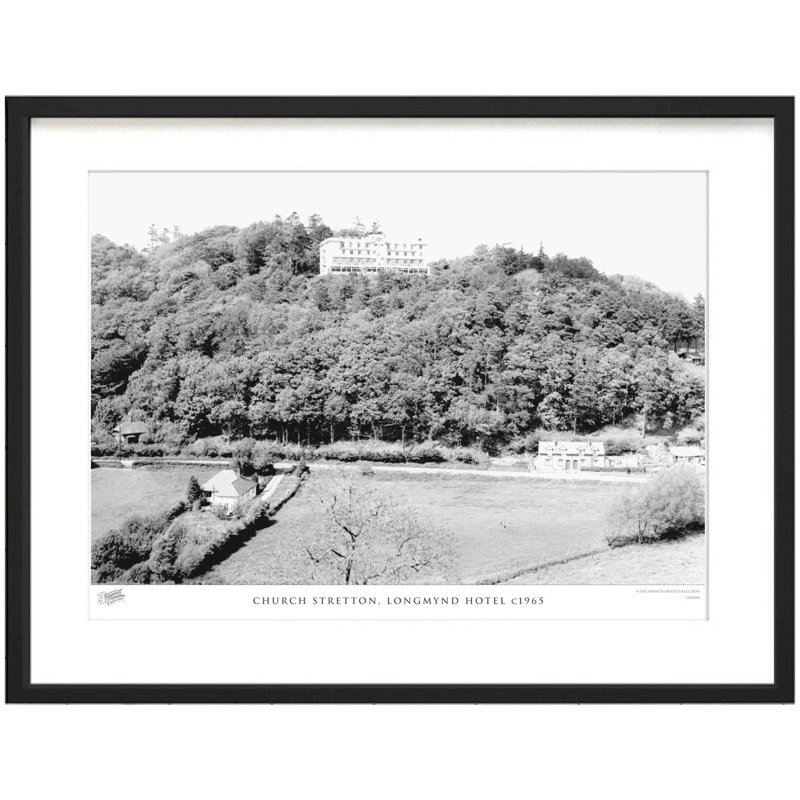 Church Stretton, Longmynd Hotel C1965 by Francis Frith - Single Picture Frame Print, 40cm H x 50cm W x 2.3cm D