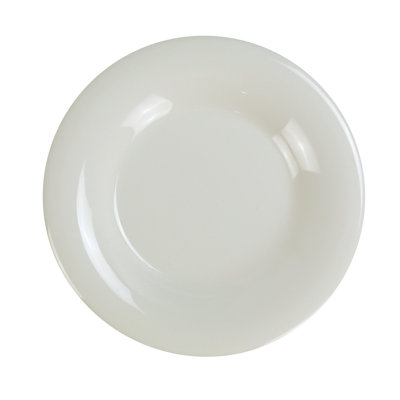 Milestone Wide Rim Round Melamine Bread and Butter Plate