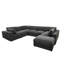 Canapé modulaire réversible en coin avec repose-pieds Aneea-616988931-619379932