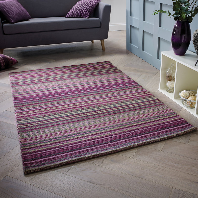 Tarren Striped Area Rug, Rectangle 160cm x 230cm