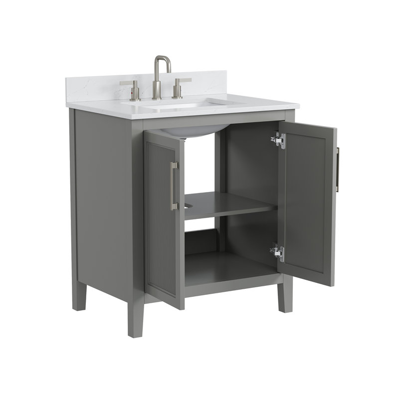 Ensemble de meuble-lavabo autoportant 30 po Adria