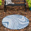 Tapis bleu marine Gab Gabab-1946582812