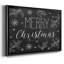 "Merry Christmas Chalkboard", art textuel sur toile-885754644-885754635