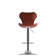 Carty Swivel Upholstered Adjustable Height Counter Stool