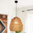Braylen - Light Rattan Chandelier Dimmable