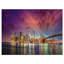 New York, Manhattan, paysage urbain avec nuages, reproduction de photo sur toile tendue-33186829-18298304