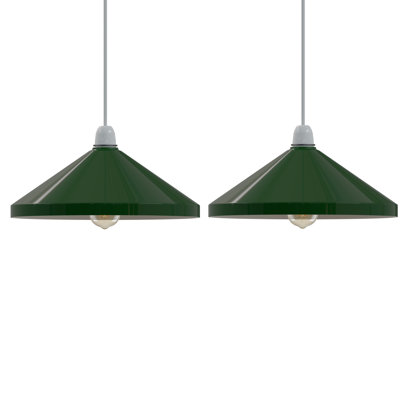 19cm H Metal Cone Lamp Shade ( Screw On )
