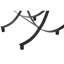 Demars 140cm Glass Top Console Table
