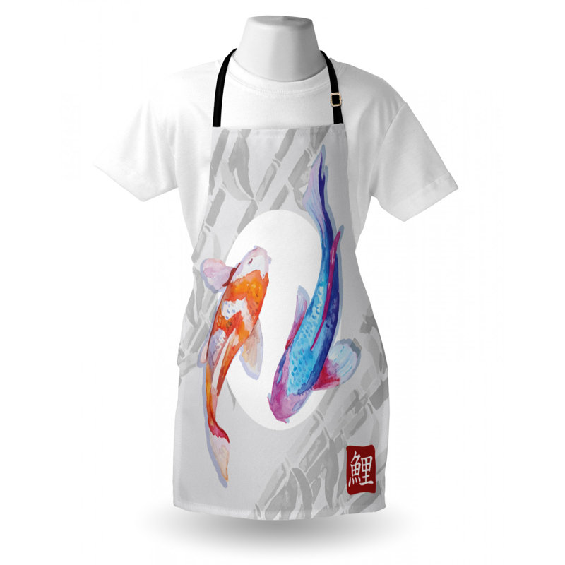 Tablier de poisson koi