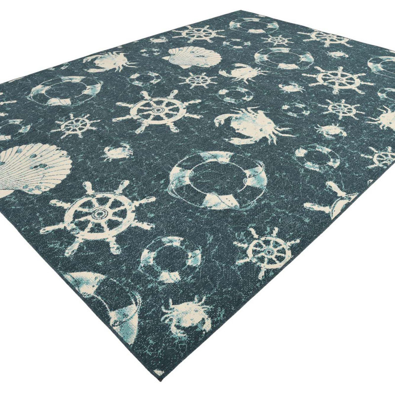 Caladoc Indoor / Outdoor Rug, Rectangle 4'1" x 6'1"