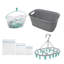 Polypropylene Laundry Room Organizer-116193440
