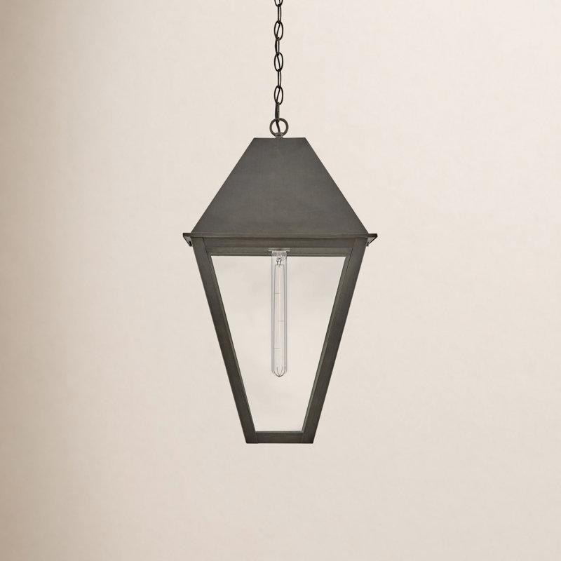 Endsley Single Light Outdoor Aluminum Hanging Lantern