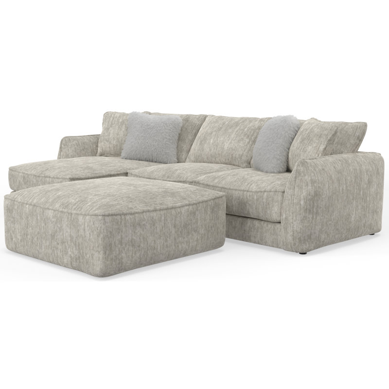 Dikili Upholstered L-Shaped Sectional, Left Hand Facing