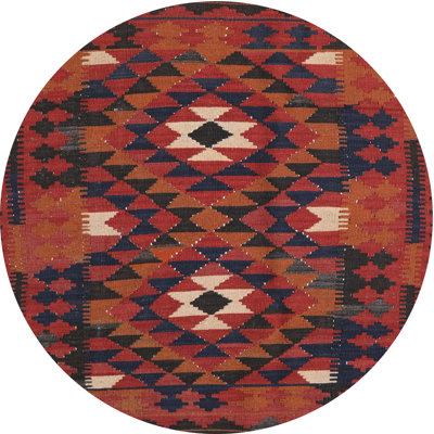 Tapis orange / noir Letcher