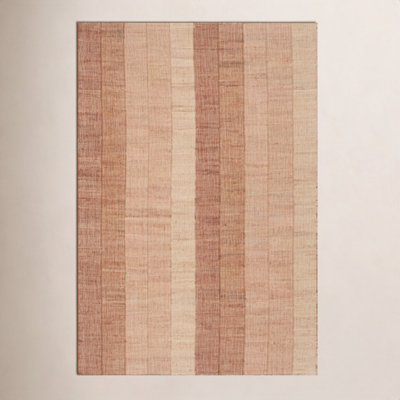 Tayo Hand-Woven Striped Jute Rug