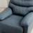 Global Home Swivel Glider Recliner With Manual Footrest, Soft Top Grain Leather, Comfort And Style For Any Living Space-153441276