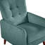 Fauteuil inclinable Amaurie Tacho avec dossier capitonné-1226636060
