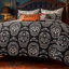 Ensemble de couvre-lit jacquard Spinderella pour l'Halloween-130802474-130802476