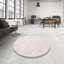 Tapis géométrique gris clair-737925746