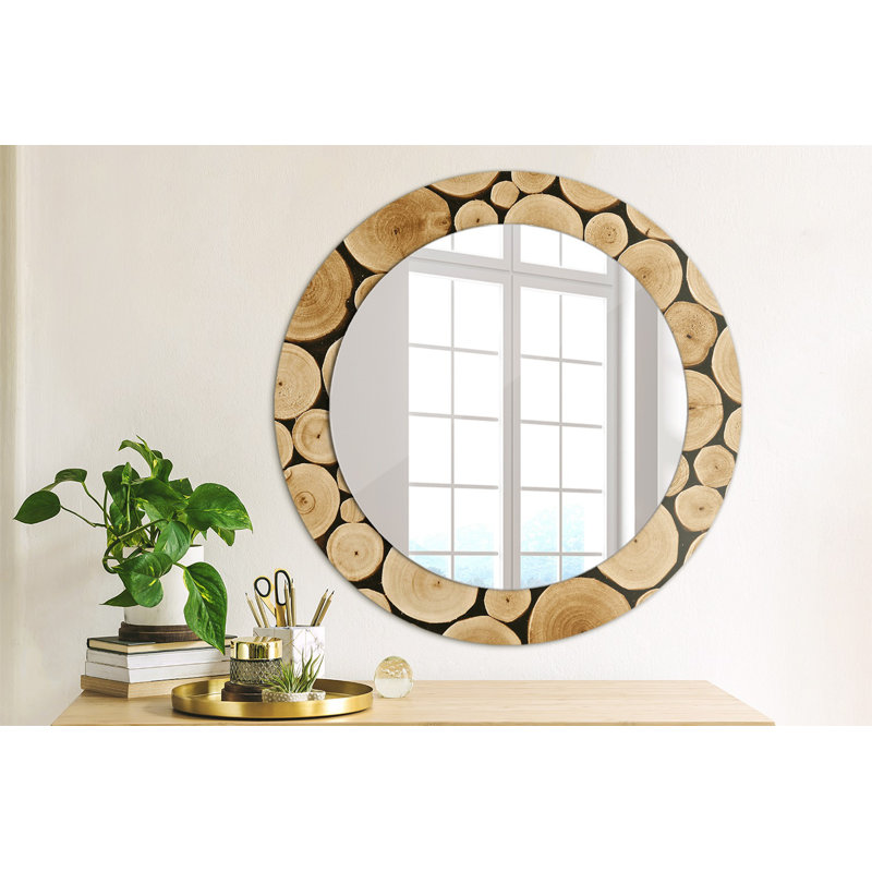 Huldar Glass Flat Wall Mirror