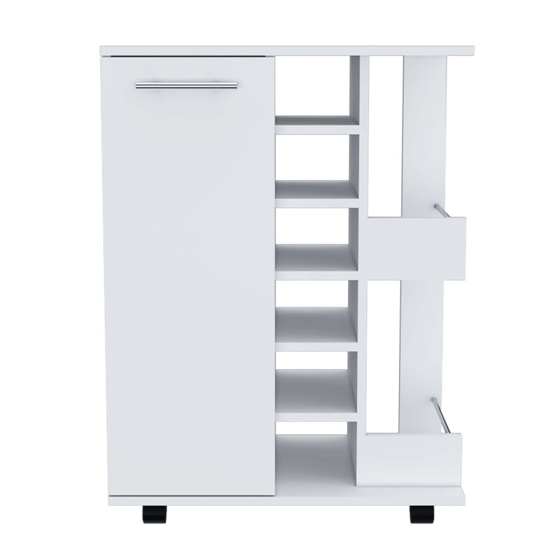 Bar Cart, White