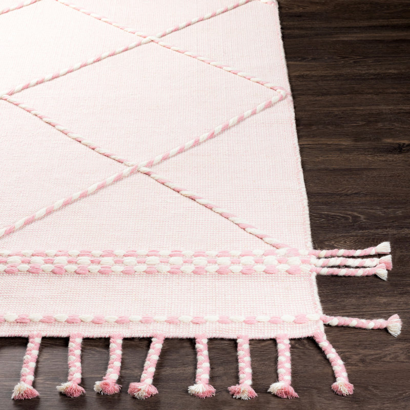 Williamsburg Wool Geometric Indoor Rug, Rectangle 2' x 3'