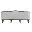 Agatho Sofa with 3 Pillows in Grey and Dark Brown