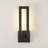 Modern Rectangular Contemporary LED Outdoor Wall Sconce Light IP54 Waterproof