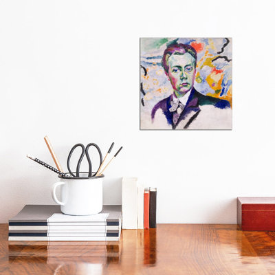 Autoportrait by Robert Delaunay - Wrapped Canvas Print