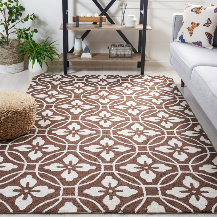 Bayou Hand Hooked Performance Geometric Rug