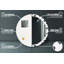 Huldar Glass Flat Wall Mirror
