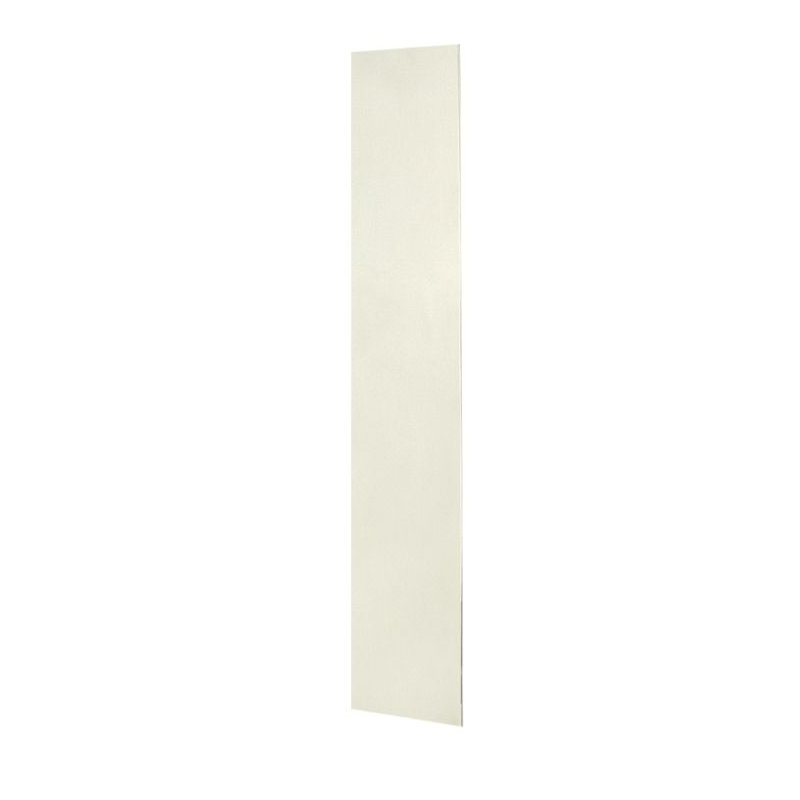 Paroi de douche à panneau unique 72 po x 12 po x 0,25 po, Blanc cristal