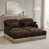 Brown+2seat+2Ottomans est en rupture de stock