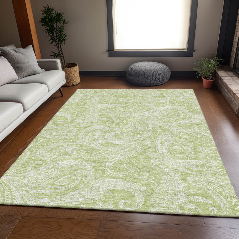 Tapis en aloès de qualité supérieure lavable à la machine Antonelli, Rectangulaire 8 pi x 10 pi