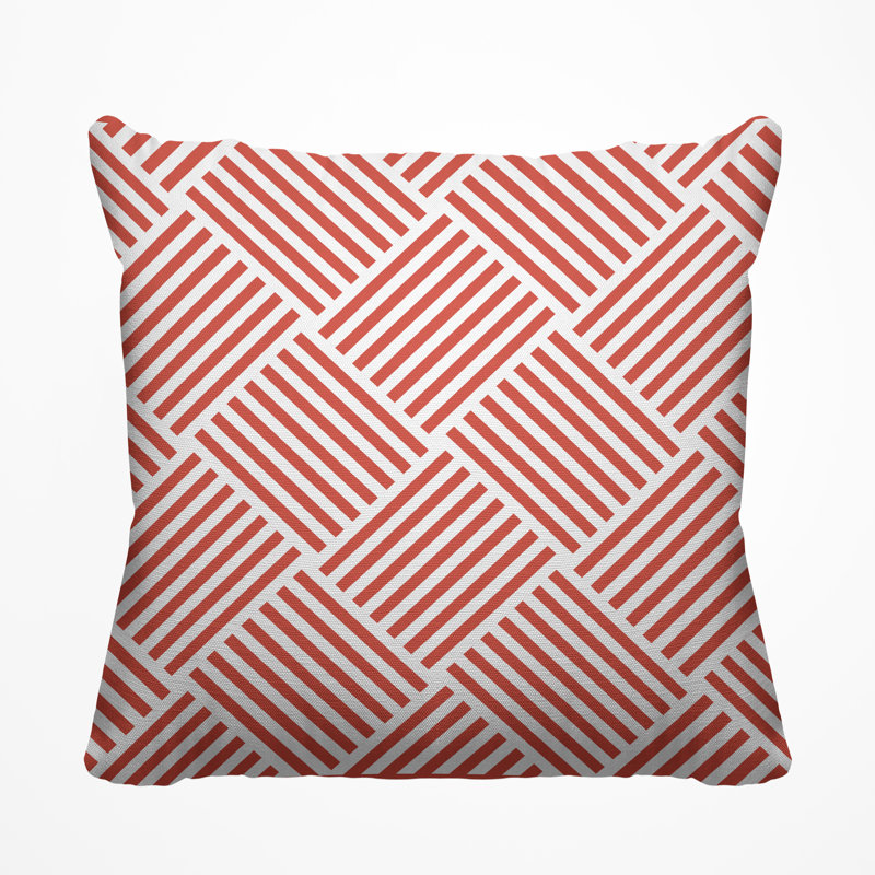 Housse et insert de coussin extérieur Langley, 19 po x l 19 po, Corail