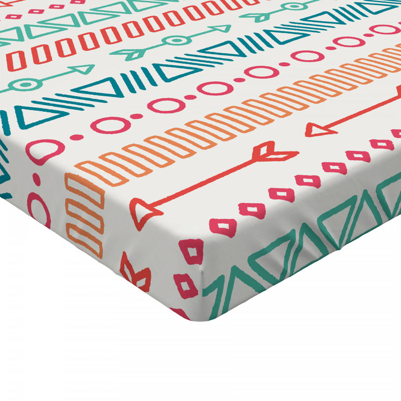 Drap-housse géométrique arrow, Drap-housse simple TG