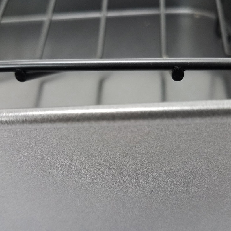 Grillage à café en acier avec support en v 16,5" anti-adhérent gibson Broxton