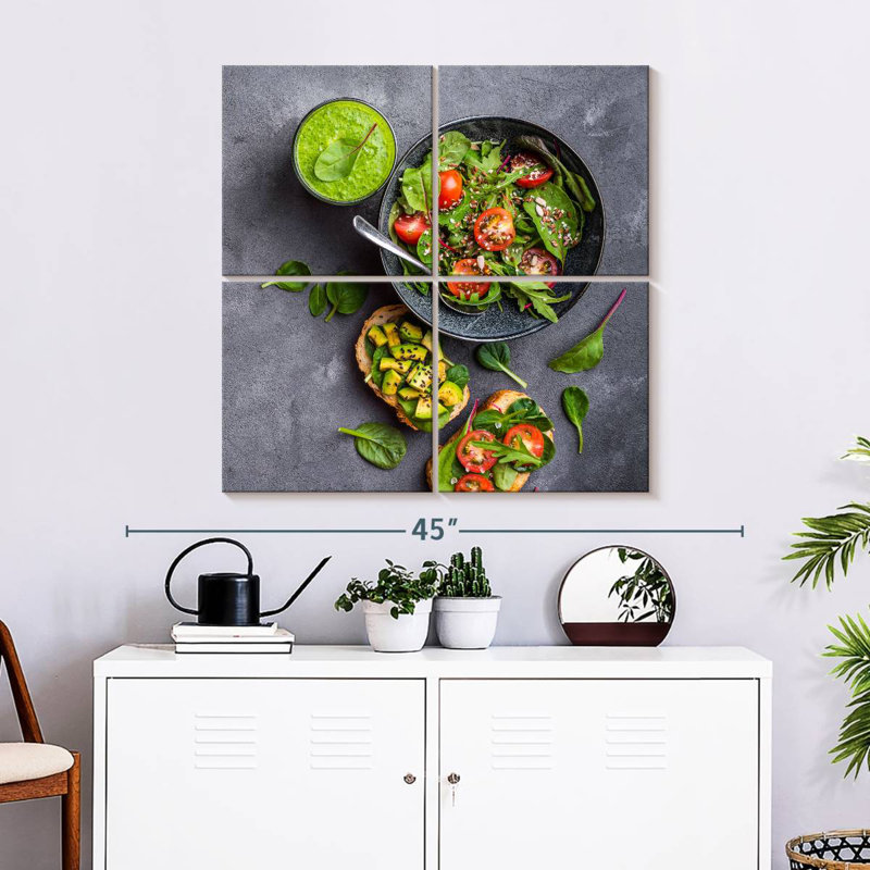 Yarlin Vegetarian Dinner, 32" H x 32" W