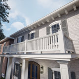 Endurathane 500 Series Square Baluster, Factory Primed Polyurethane