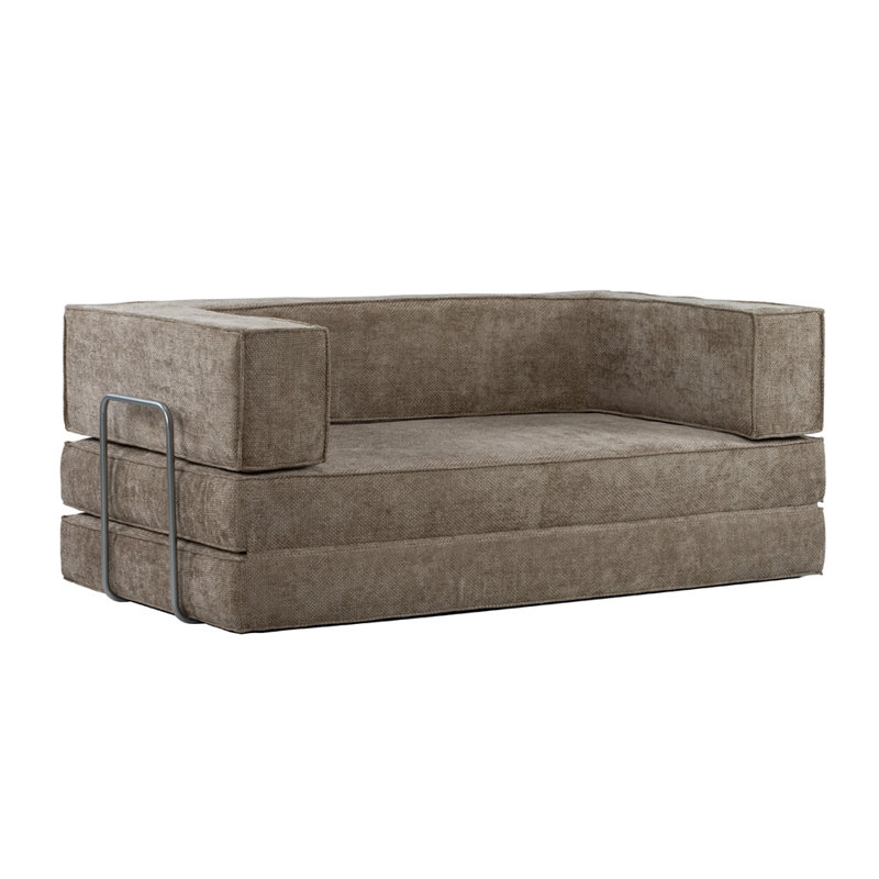 Hugspacee Velvet Loveseat, Champagne