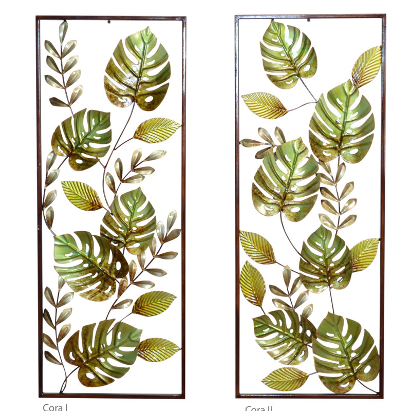 Plants & Flowers Wall Decor on Metal