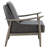 Caigan Abbyton Genuine Leather Accent Chair