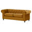 Burks 3 Seater Velvet Sofa-1305899588