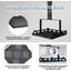 3-in-1 Projector Mount, Adjustable Height Ceiling/Wall Mount with Tray, Heavy-Duty Stand