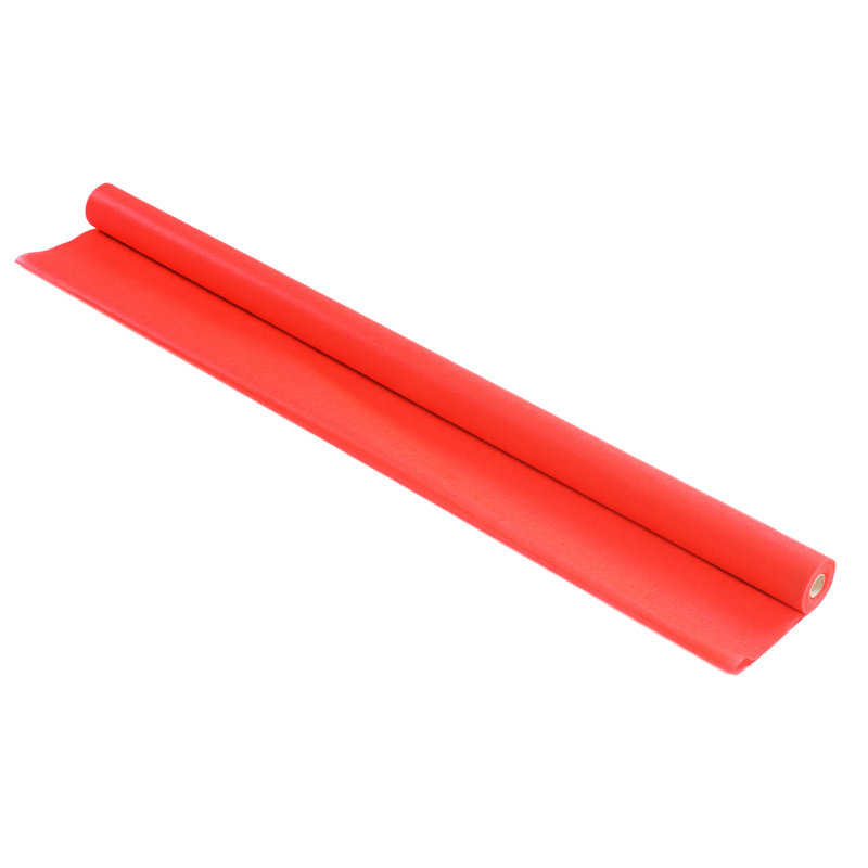 Rouleau de tissu d'art et de décoration, Rouge