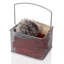 Rectangle Mesh Condiment Utensil Carrier Caddy and Napkin Holder