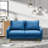 Govany 57.8'' Velvet Loveseat-861520778-861520779