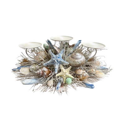 Bougeoir de table Coastal Shell