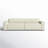 Tov Furniture Olafur Cream Linen Sofa-1936149259